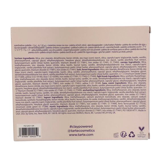 Tarte Glamazon Amazonian Clay Palette Eyeshadow Blush Highlighter Travel NEW - Picture 3 of 4